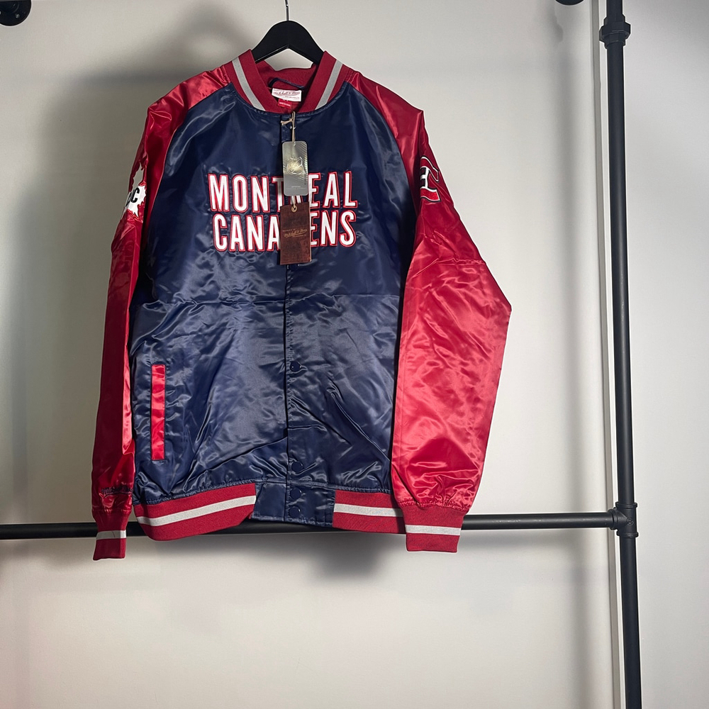Men's Mitchell & Ness Montreal Canadiens lightweight Jacket various sizes